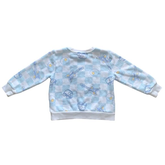 Bluey Unisex Kids Toddler Winter Sweatshirt Bluey Dog Themed - Picture 5 of 10